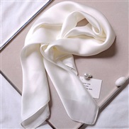 ( rice white)scarves samll square neckerchief* pure color scarves fashion all-Purpose Korean style samll neckerchief