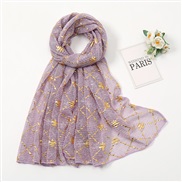 (  pink and purple ) color scarf  gold silver fashion gold square leisure head woman  V