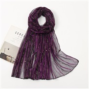 (  purple )draughty fashion gold head  color gold shawl  V