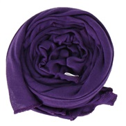 (  purple )Autumn and Winter pure color color cotton lady scarf  high quality elasticity draughty wind