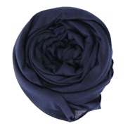 (  Navy blue)Autumn and Winter pure color color cotton lady scarf  high quality elasticity draughty wind