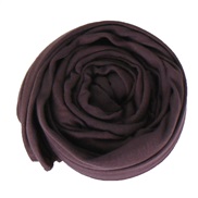 ( Coffee )Autumn and Winter pure color color cotton lady scarf  high quality elasticity draughty wind