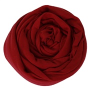 (  Burgundy)Autumn and Winter pure color color cotton lady scarf  high quality elasticity draughty wind