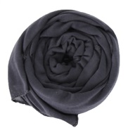 (  Dark gray)Autumn and Winter pure color color cotton lady scarf  high quality elasticity draughty wind
