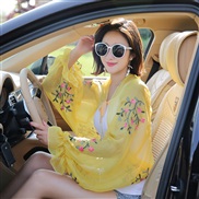 ( yellow)scarves woman more Sunscreen Chiffon summer Seaside beach shawl ethnic style scarf