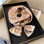 (  khaki)scarves woman belt spring autumn Korean style imitate silk belt all-Purpose ornament neckerchief all-Purpose b