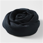 (95*195 cm)(   Navy blue)pure color cotton scarf woman Sunscreen scarves samll Collar beach long scarves summer