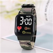 ()ED electronc watchY style square aterproof dgt sport studentED electronc watch