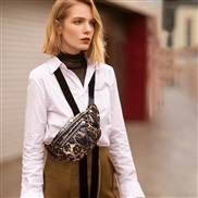 ( leopard print)occidental style retro bag  leopard neutral shoulder bag  outdoor sports Nylon messenger bag bag