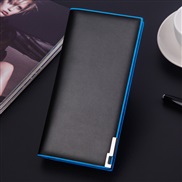 ( jewelry blue )man long style coin bag Korean style Wallets color Suit bagwallet more gold