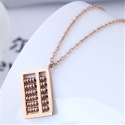 fashion concise sweetOL watch-face personality woman necklace