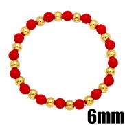 ( red)Bohemia color bracelet creative handmade bronze gilded enamel beads beads elasticity braceletbrg
