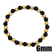 ( black)Bohemia color bracelet creative handmade bronze gilded enamel beads beads elasticity braceletbrg