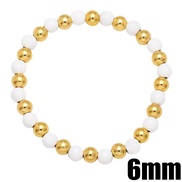 ( white)Bohemia color bracelet creative handmade bronze gilded enamel beads beads elasticity braceletbrg