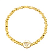 ( white)gilded beadsins samll diamond love bracelet loversbrh