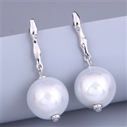 fashion concise sweetOL high quality Pearl temperament ear stud