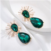 ( green)occidental style  Bohemia trend earrings earring  personality creative fashion arring exaggerating fashion