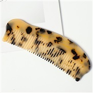 new occidental style leopard Acetate sheet marble pattern color pattern head