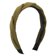 ( green)F occidental style  weave twining Headband velvet brief retro geometry Headband woman