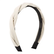 ( rice white)F occidental style  weave twining Headband velvet brief retro geometry Headband woman