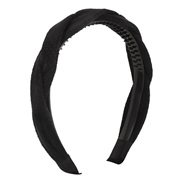 ( black)F occidental style  weave twining Headband velvet brief retro geometry Headband woman