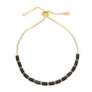 ( black) occidental style fashion all-Purpose color zircon braceletins samll bracelet womanbrk