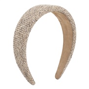 ( khaki)F width retro brief knitting Headband  high  woman Headband