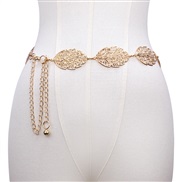 ( Gold)atmospheric Metal pendant chain  fashion chain Dress belt chain
