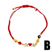 (B) bracelet  personality fashion Word O love bracelet womanbrk
