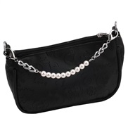 ( White KPearl )occidental style imitate Pearl all-Purpose chain bag bag chain  personality fashion handmade beads bag