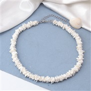 ( necklace)occidental style Hawaii style brief Irregular Shells necklace  color fashion clavicle chain