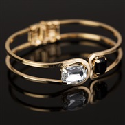 hollow two diamond wind temperament fine fashion bracelet bangle