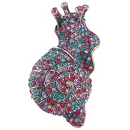 ( Color)occidental style Alloy diamond brooch woman lovely fashion fashion flower Clothing