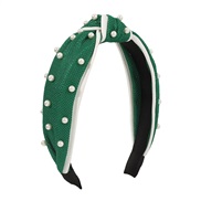 ( green)F geometry bag color  Cloth retro sweet brief Headband woman