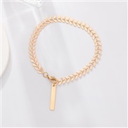 (BZ 718) occidental style creative bracelet Bohemian style snake chain long pendant woman bracelet