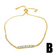 (B)occidental style wind zircon bracelet woman  personalityins bracelet all-Purposebrj