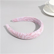 ( Pink)occidental style rose Headband small fresh temperament Headband Cloth high sweet