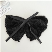 ( black butterfly )autumn lovely hair clip style womanE