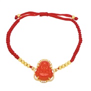 ( orange) creative Chinese style rope bracelet  fashion diamond zircon bracelet womanbrh