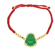 ( green) creative Chinese style rope bracelet  fashion diamond zircon bracelet womanbrh