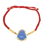 ( blue) creative Chinese style rope bracelet  fashion diamond zircon bracelet womanbrh