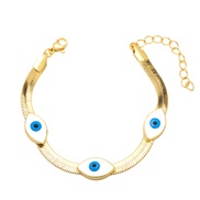 ( Eye )occidental style retro eyes chain bracelet woman  high samll all-Purposebrh