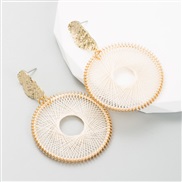 Bohemian style creative weave color earrings earring personality temperament arring
