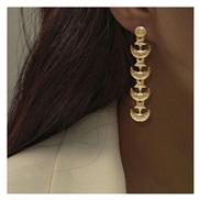 ( Gold)occidental style retro star Moon earring long style earrings  earrings  fashion Earring woman F