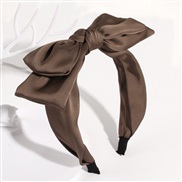 bow eadband pure color brief width eadband Cloth head high