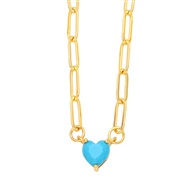 love necklace womanins chain clavicle chain occidental style personality fashion chainnkb