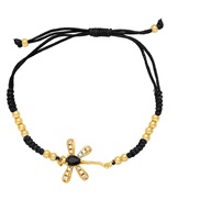 ( black)Bohemia ethnic style color rope bracelet  creative personality lovely insect bracelet womanbrj