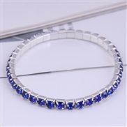Fashionable and simple single row diamond personalized women Bracelet