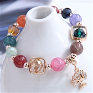occidental style fashion Metal color Life tree pendant temperament personality bracelet