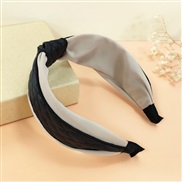 ( blackrhombus ) fashion cortex color Headband  Double layer width  brief womanu super Headband